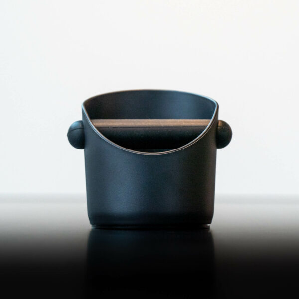 Abklopfbehälter Kaffeesatz Behälter schwarz